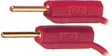 LK1-A 030CM RED Измерительный наконечник ø 1 mm красный 30 cm CAT I