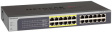 JGS524PE-100EUS ProSAFE Plus Switch 24x 10/100/1000 (12x PoE) - Desktop 19^