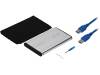 UA0106A, Корпус для дисков:2,5"; USB 1.1,USB 2.0,USB 3.0; серебристый, LOGILINK