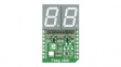 MIKROE-1201 7seg Click 2-Digit 7-Segment Display Development Board 5V