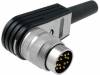 T 3650 005, Разъем: M16; Серия: C091A; вилка; "папа"; пайка; на провод; 3А; 150В, Amphenol