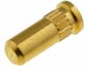 H3161-05 Гнездо; штыревое; "мама"; PIN:1; прямой; Press Fit; 1x1; позолота