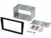 391230-26-1, Рамка для магнитолы; 2 DIN; Opel; charcoal/rubber-touch, ACV