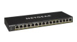 GS316P-100EUS PoE Switch, Unmanaged, 1Gbps, 115W, RJ45 Ports 16, PoE Ports 16