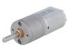 488:1 METAL GEARMOTOR 20DX46L MM 6V DUAL, Двигатель: DC; с редуктором; POLOLU 20D; 6ВDC; 3,2А; Ось: D профиль, POLOLU