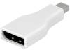 CV0039 Адаптер; гнездо DisplayPort, вилка mini DisplayPort; белый