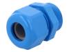 1.209.1602.15 Кабельный ввод; PG16; IP68; Мат-л: полиамид; синий; Серия: HSK-K