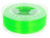 ABST-1.75-BRIGHT GREEN TRANSPARENT, Филамент: ABS+; прозрачный, зеленый (светлый); 1кг; ±0,05мм, DEVIL DESIGN