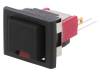 8121J85ZGE223, Переключатель: кнопочный; Положения: 2; SPDT; 1A/120ВAC; 1A/28ВDC, C & K