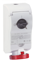 KI 3264 EB6, KI ... EB6, sockets, interlocked socket-outlets, 32A(A.C.), IP66&nbsp;&nbsp;(EN 60529), ILME