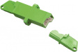 E2APCUGREEN FO adapter E2000-APC/E2000-APC SingleMode simplex