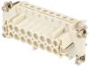 936010263 7316.6005.0, Разъем: HDC; контактная вставка; "мама"; S-E; PIN:16; 16+PE; 16А, Molex