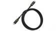 78-52670 Cable, USB-C Plug - USB-C Plug, 2m, USB 2.0, Black