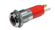 19210350 LED Indicator, Red, 120mcd, 24V, 14mm, IP67