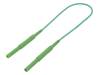 HSPL 8568/AWG16/50/GN, Измерительный провод; силикон; 0,5м; зеленый; 16А; 6кВDC; 6кВAC, Schutzinger