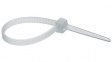 RG-207 1K Cable tie natural white 200 mm x2.6 mm