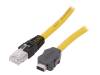 09482612749010, Кабель: patch cord; вилка RJ45,ix Industrial вилка; Кат:6a; 1м, Harting