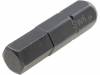 T4554 6, Насадка 1/4" (C6,3мм); 25мм; Шестигранная насадка 1/4":6 мм, C.K Magma (Carl Kammerling brand)