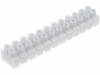 LPA12-1.5 PA8DS 89091110, Клеммник; Контактные группы:12; зажим под винт; 1,5мм2; белый, SIMET