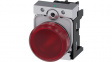 3SU11526AA201AA0 SIRIUS Act Indicator Lamp Complete Metal, Glossy, Red