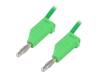 MFK 15/1/50/GN, Измерительный провод; ПВХ; 0,5м; зеленый; 16А; 70ВDC; 33ВAC, Schutzinger