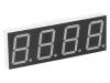 KW4-806AVB, Дисплей: LED; 7-сегментный; 20,4мм; красный; 45?90мкд; анод; 0,8
