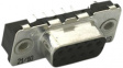2-338313-2 D-Sub Socket 9 Female Solder PCB THT/Straight