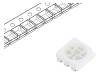 FYLS-5050NUB3C, LED; SMD; 5050,PLCC6; голубой; 3(тип)лм; 810-1250мкд; 5,4x5x1,5мм, FORYARD