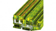 3061842 PT 6-QUATTRO/2P-PE terminal block, 0.14...2.5 mm2 250 vac/vdc green-yellow