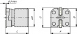 EEETP1E221AP Конденсатор: электролитический; SMD; 220мкФ; 25ВDC; O10x10,2мм