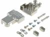 6550-0100-01, Корпус: для разъемов D-Sub; D-Sub HD 15pin, D-sub 9pin; UNC4-40, Encitech Connectors