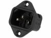 PX0579/28, Разъем: питания AC; гнездо; "папа"; 10А; 250ВAC; IEC 60320; C14 (E), Bulgin