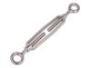 SCI-A-M5-A4, Turnbuckle; acid resistant steel A4; for rope; eye/ eye; 8mm, KRAFTBERG