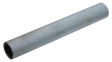 8.0252012000 Round steel tube, 2m galvanized