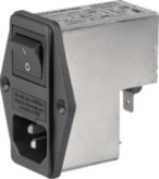 4304.4023, Разъем: питания AC; гнездо; "папа"; 4А; 250ВAC; IEC 60320; -25?85°C, Schurter