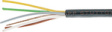 UNITRONIC PUR S50 5X0.25 [100 м] Control cable, 5 x 0.25 mm2, Bare Copper Stranded Wire, Shielded, Black
