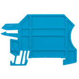 WHP 2.5-35N/10x3 BL, Fixing plate 47 x 2 x 60 mm blue, Weidmuller