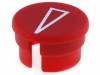 G15ZWM-R, Заглушка; полиамид; красный; 15мм; Назначение: G15, RITEL