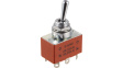 S6AW Toggle Switch, On-None-On, Soldering Lugs