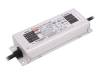 ELG-75-C1400-3Y, Блок питания: импульсный; LED; 75,6Вт; 27?54ВDC; 1400мА; IP67; 800г, MEAN WELL