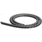 SBPEFR9-BK [30 м], Spiral wrap tubing 10...100 mm black PU=30m, HellermannTyton