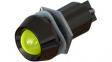 671-062-75 LED Indicator, yellow, 384 mcd, 110 VAC/DC