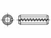 M6X12/BN879 Штифт упругий; пружинная сталь; BN:879; O:6мм; L:12мм