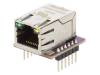 WIZ610IO Модуль: Ethernet; Интерфейс: SPI; RJ45,штыревой; Сост.элем: W6100