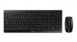 JD-8500FR-2 Keyboard and Mouse, 2400dpi, STREAM, FR France, AZERTY, Wireless