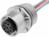 SACC-E-FS-8CON-M16/0,5 SCO 1523476, Гнездо; М12; PIN:8; "мама"; код A-DeviceNet / CANopen; 0,5м; 30В, Phoenix Contact