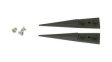A2CF Kit of 2 Carbon Fibre Tips and 3 Screws Pointed/Straight/Very Sharp 40mm ESD