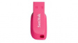 SDCZ50C-016G-B35PE USB Stick, Cruzer Blade, 16GB, USB 2.0, Pink