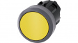 3SU1030-0AA30-0AA0 SIRIUS ACT Push-Button front element Metal, matte, yellow