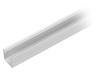 C2010001S, Профиль для LED модулей; накладной; белый; 1м; алюминий, TOPMET